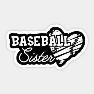 Baseball Sister Sticker